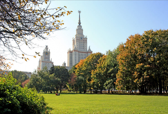 Прогулка на Воробьевых горах